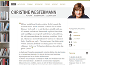 Desktop Screenshot of christine-westermann.de