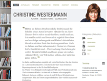 Tablet Screenshot of christine-westermann.de